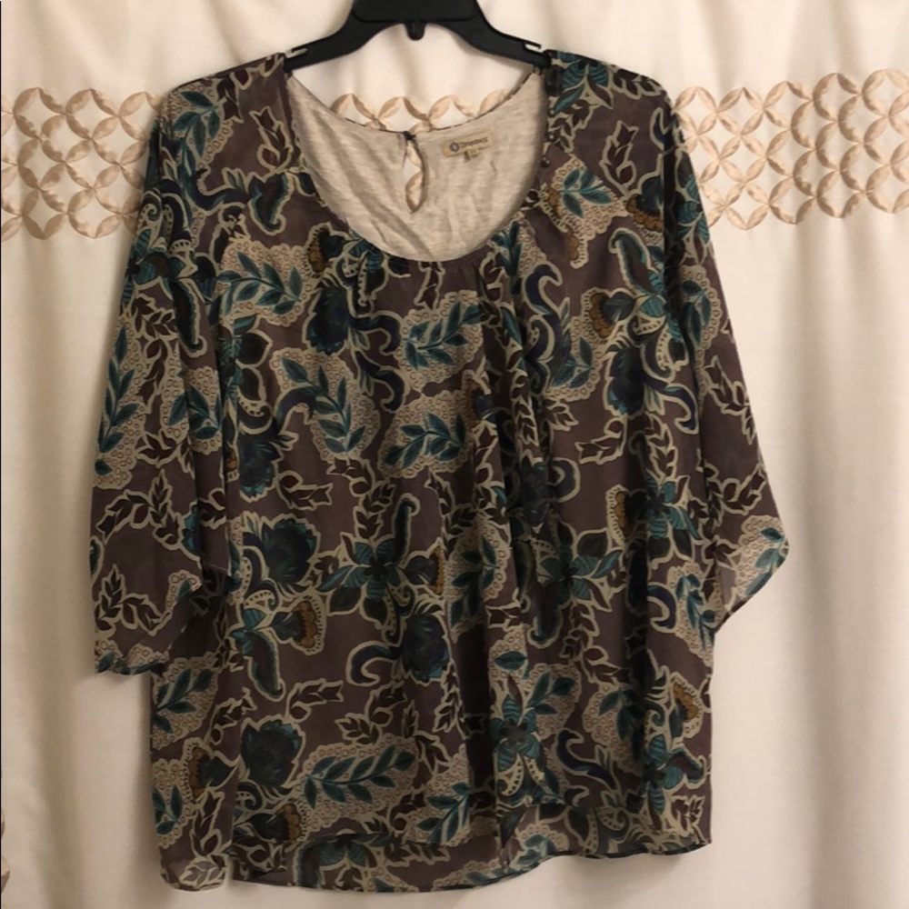 Democracy Floral Tunic 1x